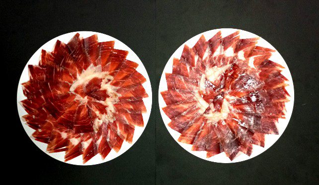 jamon cebo de campo iberico loncheado 2 2 platos de jamon de cebo iberico loncheado